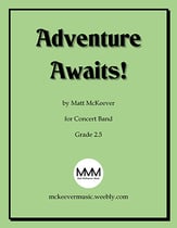Adventure Awaits! Concert Band sheet music cover